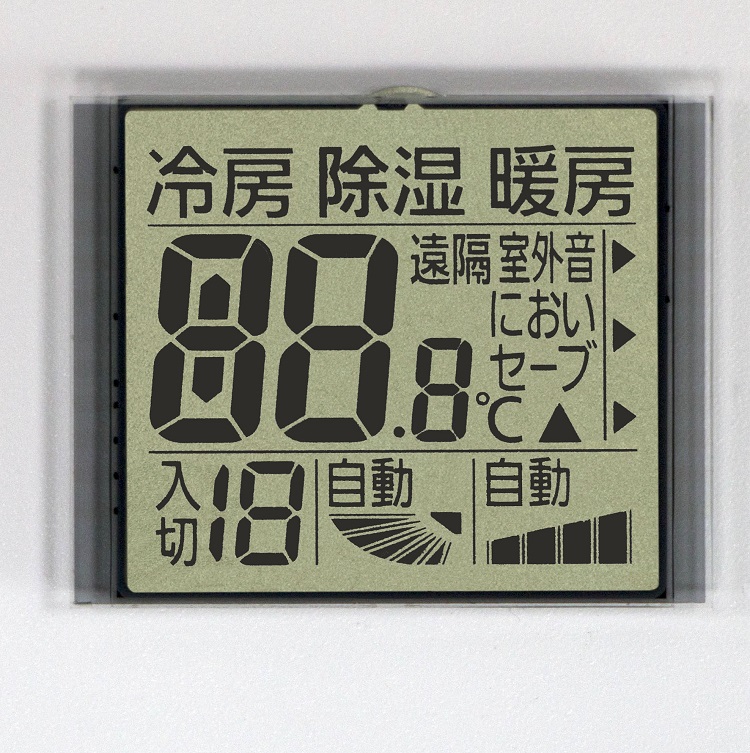 空调遥控器LCD段码屏