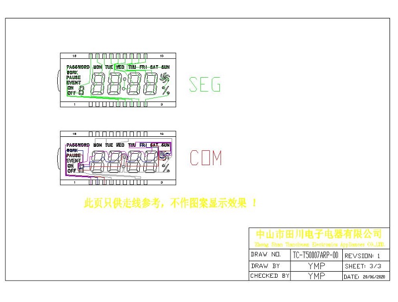 香熏机LCD液晶屏